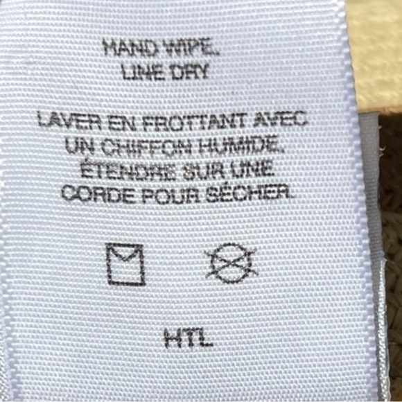 🌻Vintage Columbia Striped Floppy Straw Sun Hat - Picture 9 of 9